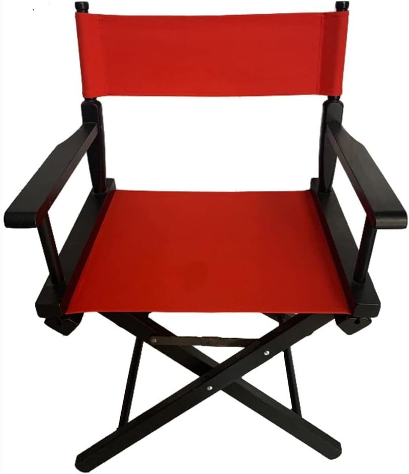 TBACW 1 Set (3pcs) 18''L X 15''W Directors Chair Canvas Replacement Director Chair Replacement Canvas with Round Fiberglass Stick for Directors Chairs Director Chair Covers Replacement Canva (Red) - Image 5